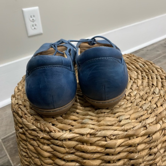 Earth Leather Women’s Comfort Flat Sandals Leather - Picture 4 of 5